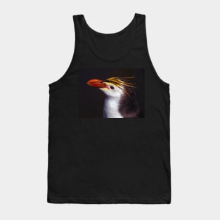 Royal Penguin Portrait Tank Top